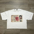 Custom 270gsm Heavyweight Cotton Oversized Boxy Fit Drop Shoulder Cropped T-Shirt for Men 100% Cotton