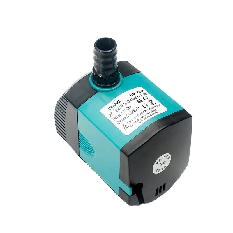 CNC LINGYU Multi-functional 3W-25W Low Pressure Engineering Plastic Impeller Submersible Circulation Pump for Aquarium Fish Pond