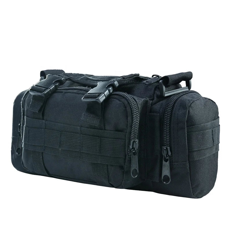 Lupu Bl015 Custom Tote Waist Bag Waterproof Polyester Travel Sport and Tactical Sling Camera Bag with Zipper Closure