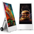 Digital LCD Standee Floor Stand IP65 Rated Touchscreen Display Wayfinding Welcome Display for Outdoor Retail Stores Elevators