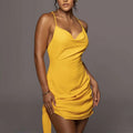 Summer Dresses Trendy for Women 2026 Mini Dresses Sexy Sling Sleeveless Modest Elegant Party Women Short Evening Dresses