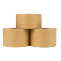 6.5 Mils 48mm Width 50m Length Hot Melt Adhesive Antistatic Single Self Reinforced Kraft Packaging Paper Tape for Carton Sealing