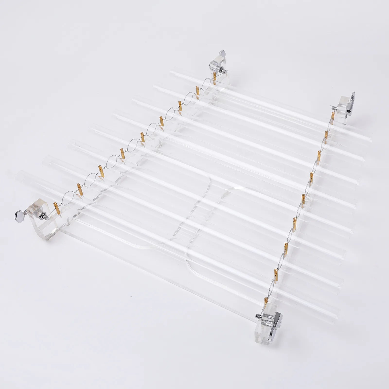 Raysen Crystal Singing Harp CSH-1 432Hz/440Hz Transparent Healing & Cure Functions Musical Instrument