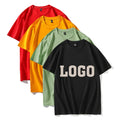 2022 Hot Blank Custom Printed Men's Large Size T-Shirt Ice Porcelain Cotton Comfortable and Cool Men's T-Shirt
