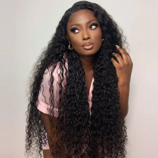 Wholesale Cambodian Virgin Human Hair Deep Wave Raw Virgin Cambodian Wigs Human Hair Lace Front Full Wigs