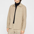 Custom Heavy Twill Canvas Shirt Jacket Moleskin Overshirt for Men