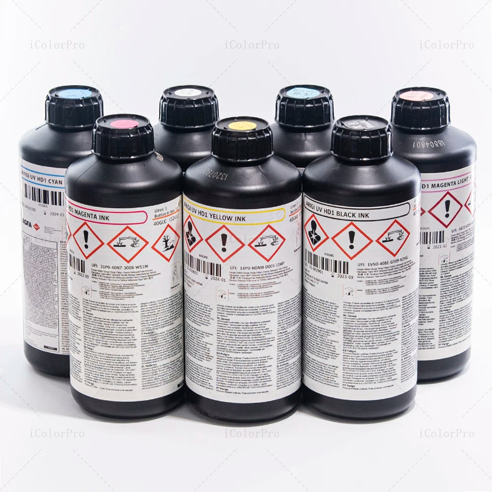 Factory Original AGFA UV Ink for Ricoh Gen4/g5/g6 Printhead Uv Inkjet Printer