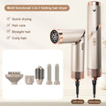 VOAUN V-2099 Ten-in-One Multifunctional Foldable Hair Dryer Styler Versatile for Blowing Styling Straightening Curling Hair