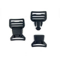 38mm Side Release Buckles Webbing Center Release Buckle Plastic for Sports Travel Bags Accessories Part