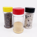 43mm Plastic PET Seasoning Shaker Bottle 100ml Clear Spice Jar 3.5oz Herb & Spice Tools