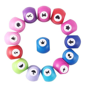 Kamei Brand ABS+Zinc Alloy 3 Sizes 10/18/25mm Button Puncher in PP Box Set