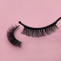 DC19 Tianniu Handmade Reusable Russian Eyelash Extensions Wink Winged Eyelash Strip Lashes Holder Faux Mink Lashes Black Cotton