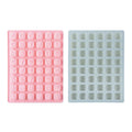 3D 48 Holes Alphabet Letter Numbers Silicon Mold Chocolate for DIY Candy Fondant Ice Cube Silicon Moldes Para Chocolate