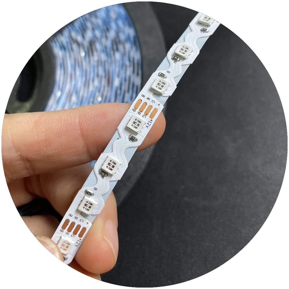 Work with Silicone Neon Cover DC12V Cuttable 90leds/m Smd3838 18w  Zigzag s RGB Strip Led Light for Led Neon Sign