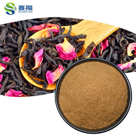 EU&NOP Organic Hot Sale Healthy Black Tea Powder Freeze Dried Rose Black Tea Powder