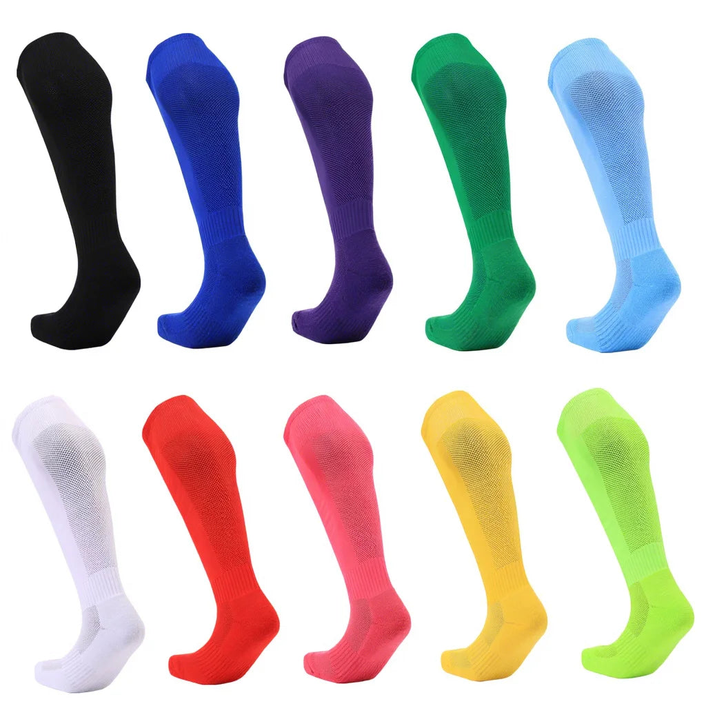 High Quality Compression Football Sport Socks Cushioned Running Soccer Socks