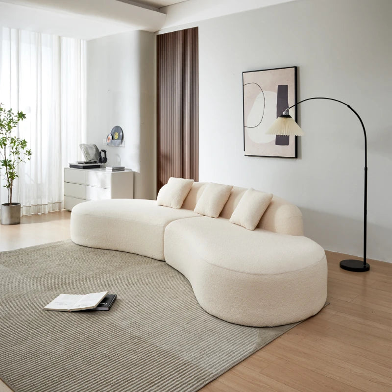 Italian Luxury Designer Free Shipping Vacuum Compression Fabric Sofa American for Hotel Villa Light Corner Sectional for Living