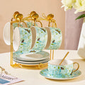 European Ceramic Coffee Cup Set Home High-grade Exquisite Luxury Afternoon Tea Set Coffee Cup with Gift Box