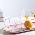 Glass Coffee Mug Glass Mugs with Handle Glasses Cups Perfect for Coffee