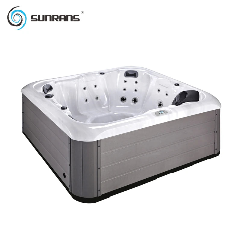 Sunrans Hot Sale Economical Balboa Massage Spa Acrylic Hot Tub Outdoor for 6 Persons