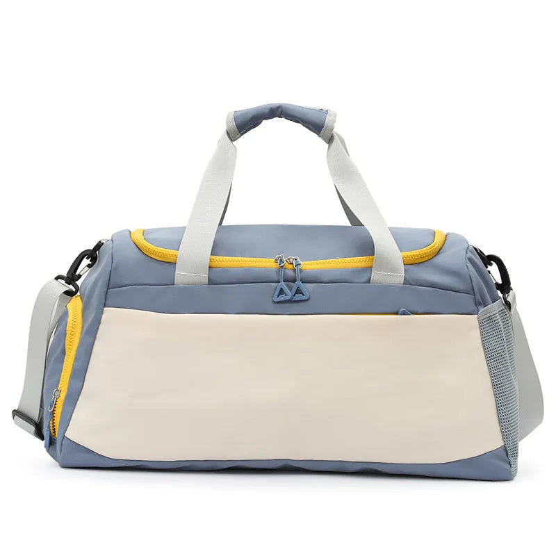 Fitness Training Swimming Men's Women's Nylon Sports Travel Bags Large Capacity Waterproof Dry/Wet Separation Portable Indoor