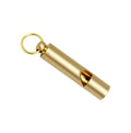 Durable Brass Metal Outdoor Whistle for Hiking Emergency Survival