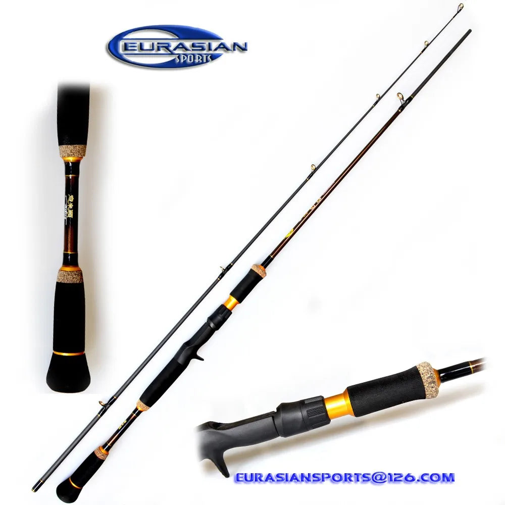 2.10m 10-30g MH Fast action Carbon Casting Fishing Rod