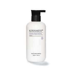 Professional KeraMess New Arrival Open Cuticle Deep Cleansing Organic Keratin Purifying Shampoo 11.8oz Daily Care