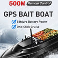 HISTAR 500M Remote Control 4-8 Hours Battery Power One-Click Cruise GPS Model 1 Big Silo Lure Carp Fishing Swivel Spool Fishing