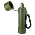 Outdoor Water Filter Straw Water Filtration System Water Purifier for Emergency Preparedness Camping Traveling Backpacking