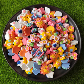 Moon Doll Pajama Puppy Kitten Cat Rabbit Cartoon Cute Plastic Doll Model Action Figures Toys for Children Kids Doll Home Decor