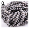 Zhe Ying 6/8/10mm Map jasper Round Beads Bracelet Natural Stone Beads for Jewelry Making Natural Map jasper Beads