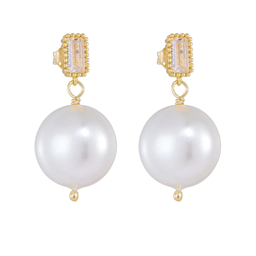 Handmade Mother of Pearl Earrings Unique and Elegant Pearl Jewelry for Women