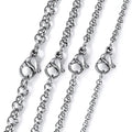 Pearl Chain Titanium Steel Round Pearl Chain Stainless Steel Chain Custom