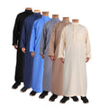 2022 Hot Selling Muslim Men's Clothing Thobes Mens Dubai Long Sleeve Islamic Arabic Thobe Islamic Clothing for Men