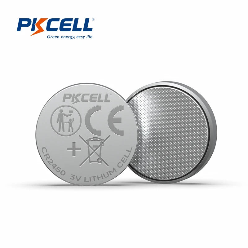 3v Lithium Button Cell Batteries Cr2450 for Electronic Digital Tag