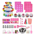Hot Sale Cake Pop Maker Kit 556Pcs Cake Pop Maker Set Baking Silicone Lollipop Mold  With 3 Tier Cake Stand
