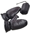 Windproof Waterproof Ultralight Outdoor Down Mittens 650 Fill Power Nylon Fabric Camping Winter Gloves Customized Dimensions