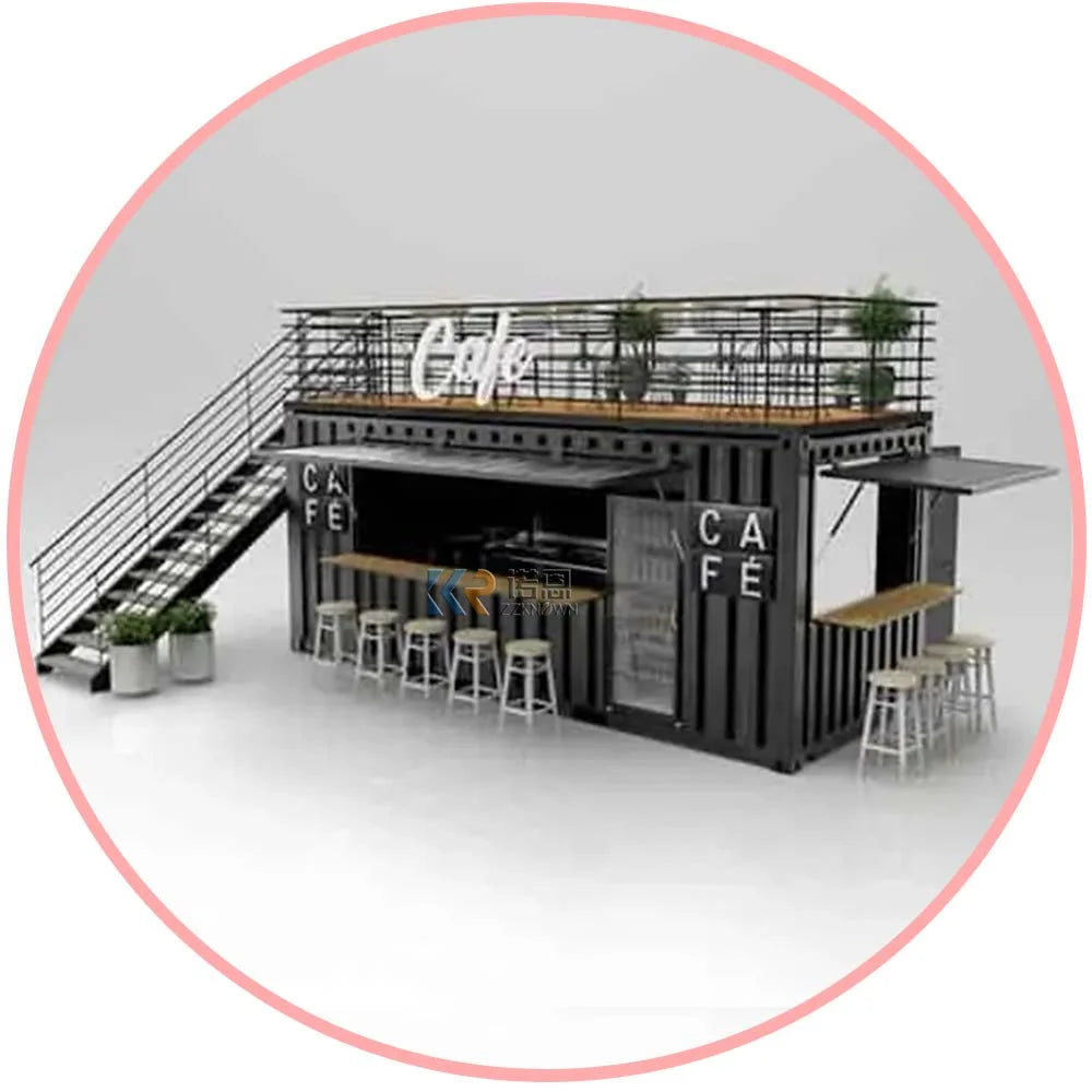 2025 Australian Designer Office Prefabricated Modular Portable Bar Mobile Tiny Prefab Homes Living Container House