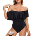 Ruffle-Strap Ladies Swimwear Women's Period Swimsuits One-piece Menstrual Clothes Absorption Swim Wear for Summer