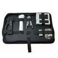 Ethernet Repair Cutter Wire Stripper Hand Pliers Tool Kit Set Network Cable Tester Rj45 Crimping Tool Kit