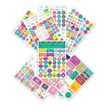 24  Sheets Journal Diary Planner Stickers Pack for Journal and Calendar Enhance Life Productivity Planner Sticker Sheet