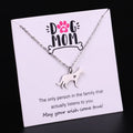 Stainless Steel Zodiac Cross Family Tree of Life Dragonfly Ribbon Snowflake Footprints Dog Cat Paw Print Pendant Necklace