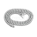 Cadermay Wholesale Price Moissanite Tennis Bracelet Necklace  2mm  3mm 4mm  S925 Trendy Hip Hop Iced Out Chain