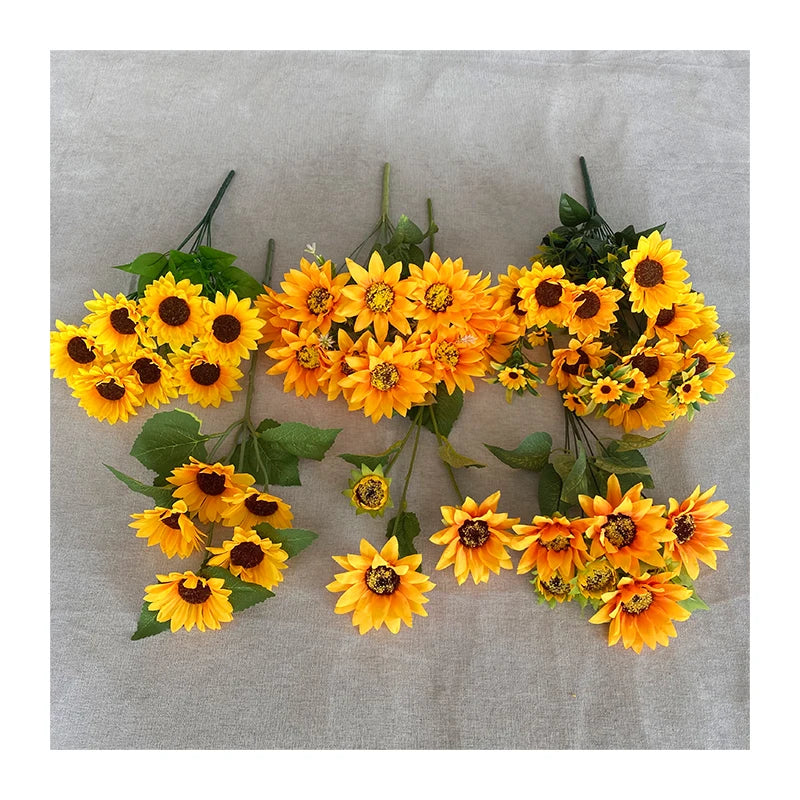 Hot Top Seller Sunflower Series Decoration Mariage Wedding Flower Artificial