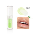 Wholesale Vegan Clear Glossy Lip Gloss 4-Color Moisturizing Lip Oil Hydrating Mint Lip Glow Oil