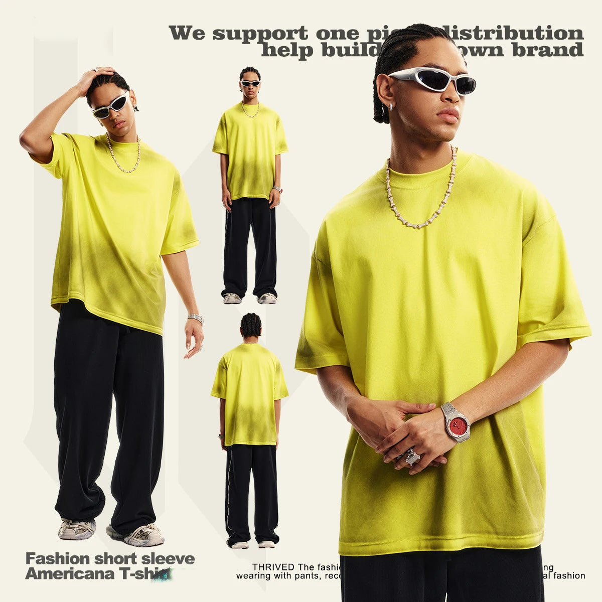 Best Price 270g Heavy Dirty Wash Short Sleeve t Shirt Men Vintage Wash High Street Trend Half Sleeve Pure Cotton Men t Shirt