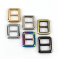 For Deepeel AP083 12mm Classic Style Slider Buckles Purse Hardware Accessories for Backpack Handbag Bag Strap Adjuster Buckle