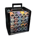Factory Customized Cheap Poker Chips 1000 Standard 14g Casino Tokens ABS Embedded Metal Texas Hold'em Poker Chip Set