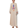 Turkey Arabic Muslim Clothes Maxi Dress for Women Dubai Abaya Kaftan
